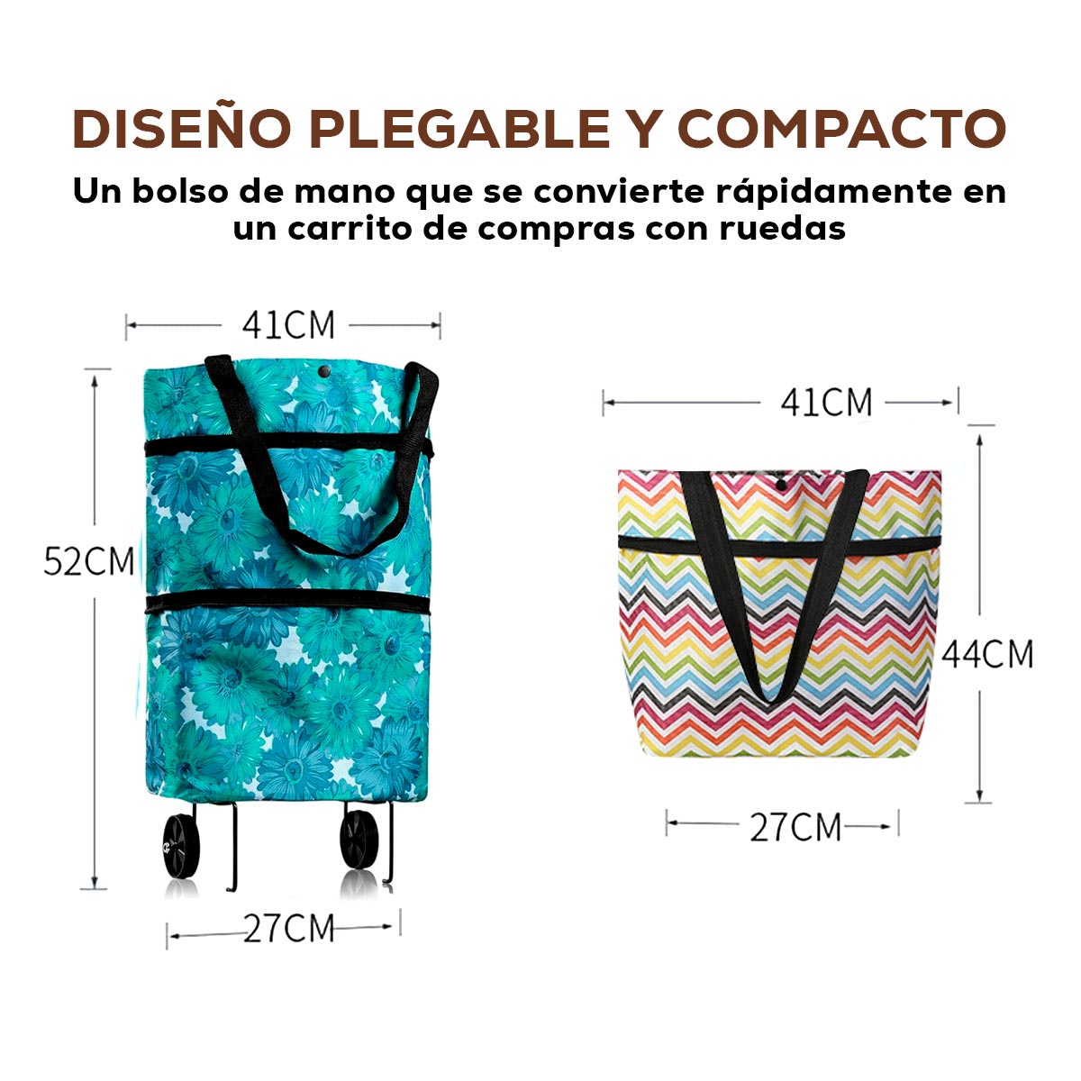 Miniatura 11 de Bolso Ecológico con Ruedas MANA-0067